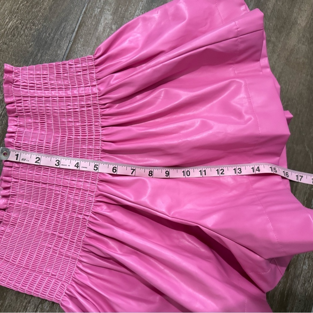 QUEEN OF SPARKLES Bubblegum Pink Smocked Skirt - Picture 8 of 10